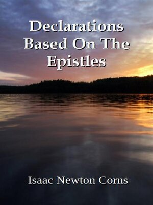cover image of Declarations Based On the Epistles